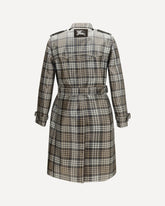 Trench doppiopetto Foxfield madras - MARRONE | Base Blu