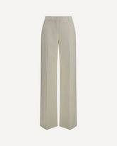 Tailored Wool Pants - WHITE | Base Blu