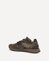 Suede Sneakers - BROWN | Base Blu