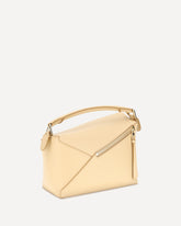 Borsa a Mano Puzzle piccola  - GIALLO | Base Blu