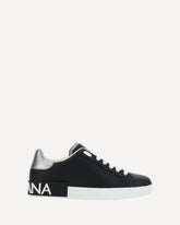 Sneakers in pelle - NERO | Base Blu