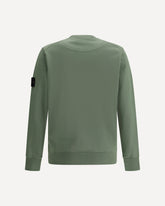 Logoed Sweatshirt - GREEN | Base Blu