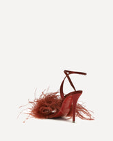 Sandali Miss Z Poupi - ROSSO | Base Blu