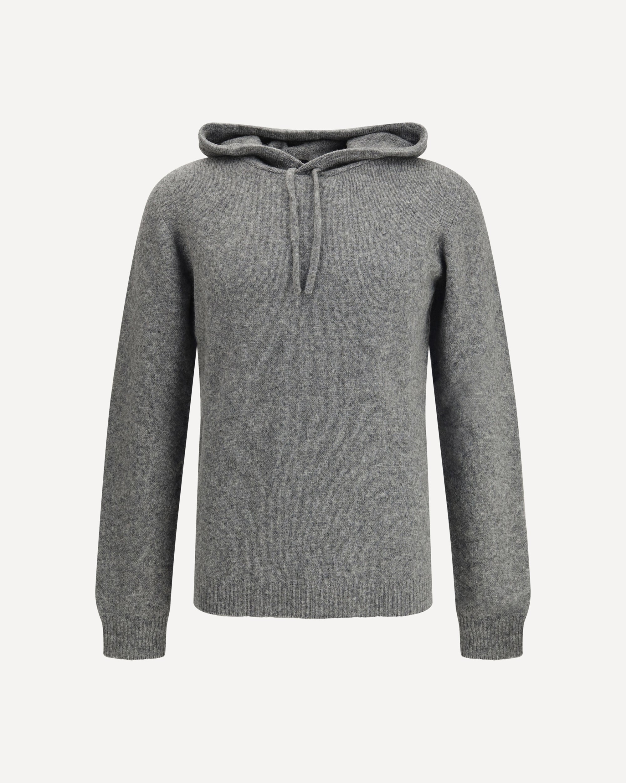 ROBERTO COLLINA Hooded Sweater GREY | Base Blu ROBERTO COLLINA Hooded Sweater GREY | Base Blu