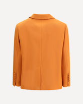 Blazer in lana Grain de Poudre - ARANCIONE | Base Blu