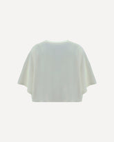 Cropped T-Shirt - WHITE | Base Blu