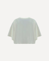 Cropped T-shirt - WHITE | Base Blu