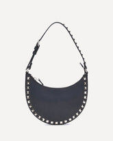 Rockstud Mini Shoulder Bag - BLACK | Base Blu