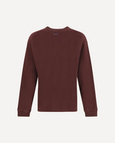 Maglia a maniche lunghe girocollo - BORDEAUX | Base Blu