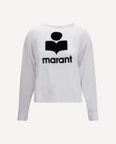 Long-sleeved Sweatshirt - WHITE | Base Blu