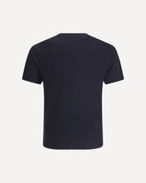 Cotton T-shirt - BLACK | Base Blu