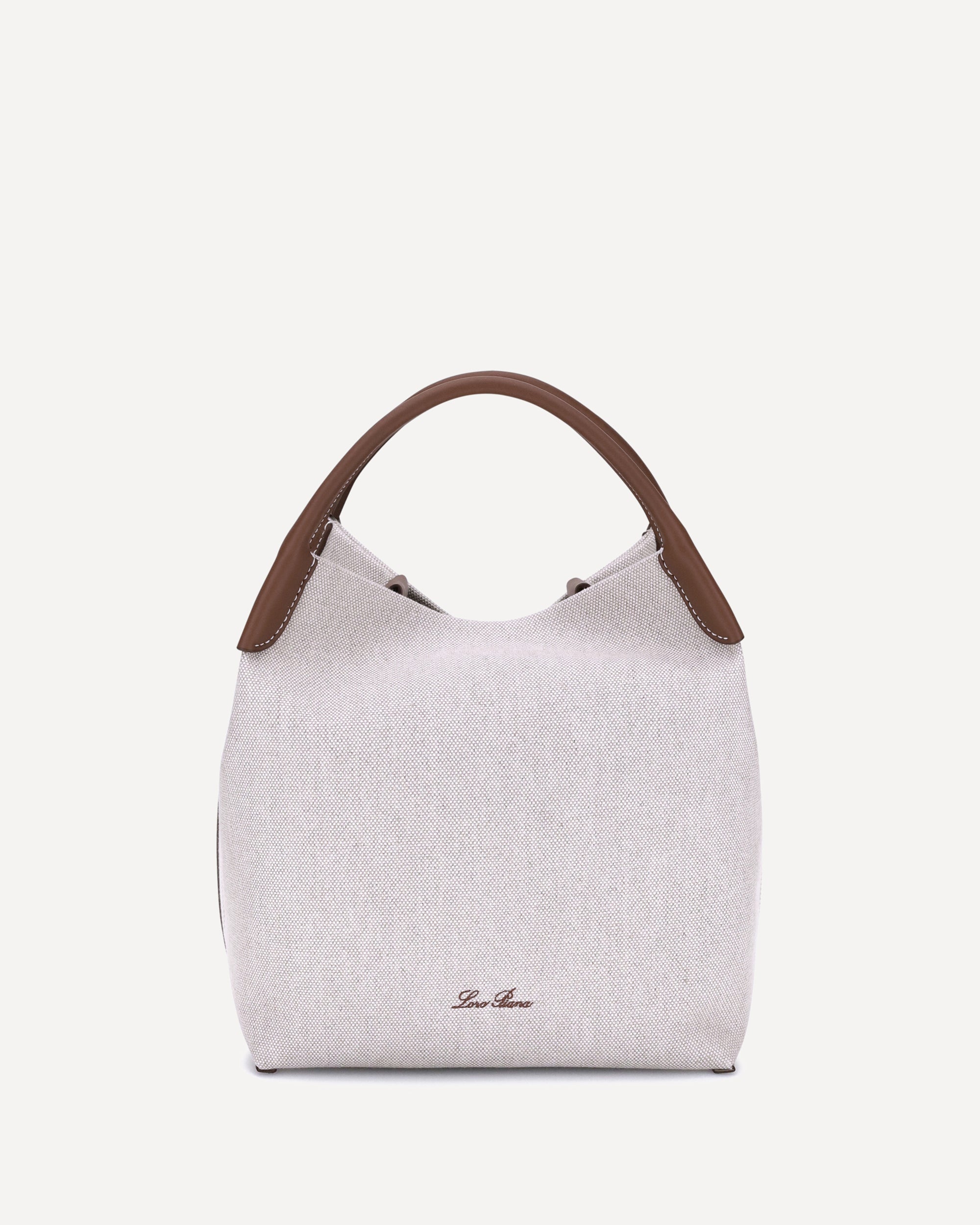 LORO PIANA Bale Handbag BEIGE | Base Blu