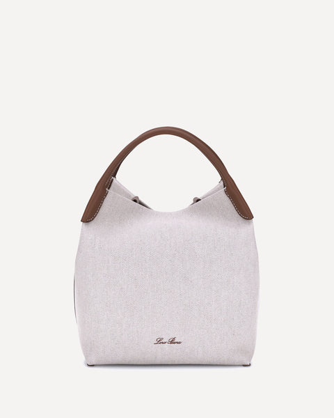 LORO PIANA Bale Handbag BEIGE | Base Blu