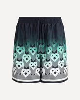 Shorts Gradient Monogram - MULTICOLORE | Base Blu