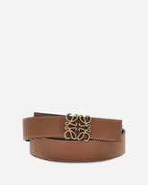 Cintura reversibile Anagram - MARRONE | Base Blu