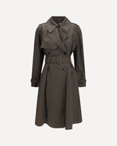 Pembury cotton gabardine Trench Coat - GREEN | Base Blu