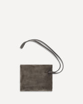 Charm per Borsa in pelle scamosciata - MARRONE | Base Blu