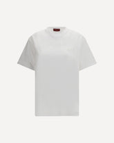 Cotton jersey T-shirt - WHITE | Base Blu