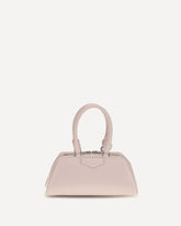 Antigona East-West mini leather Box Handbag - PINK | Base Blu