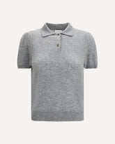 Cashmere Polo - GREY | Base Blu