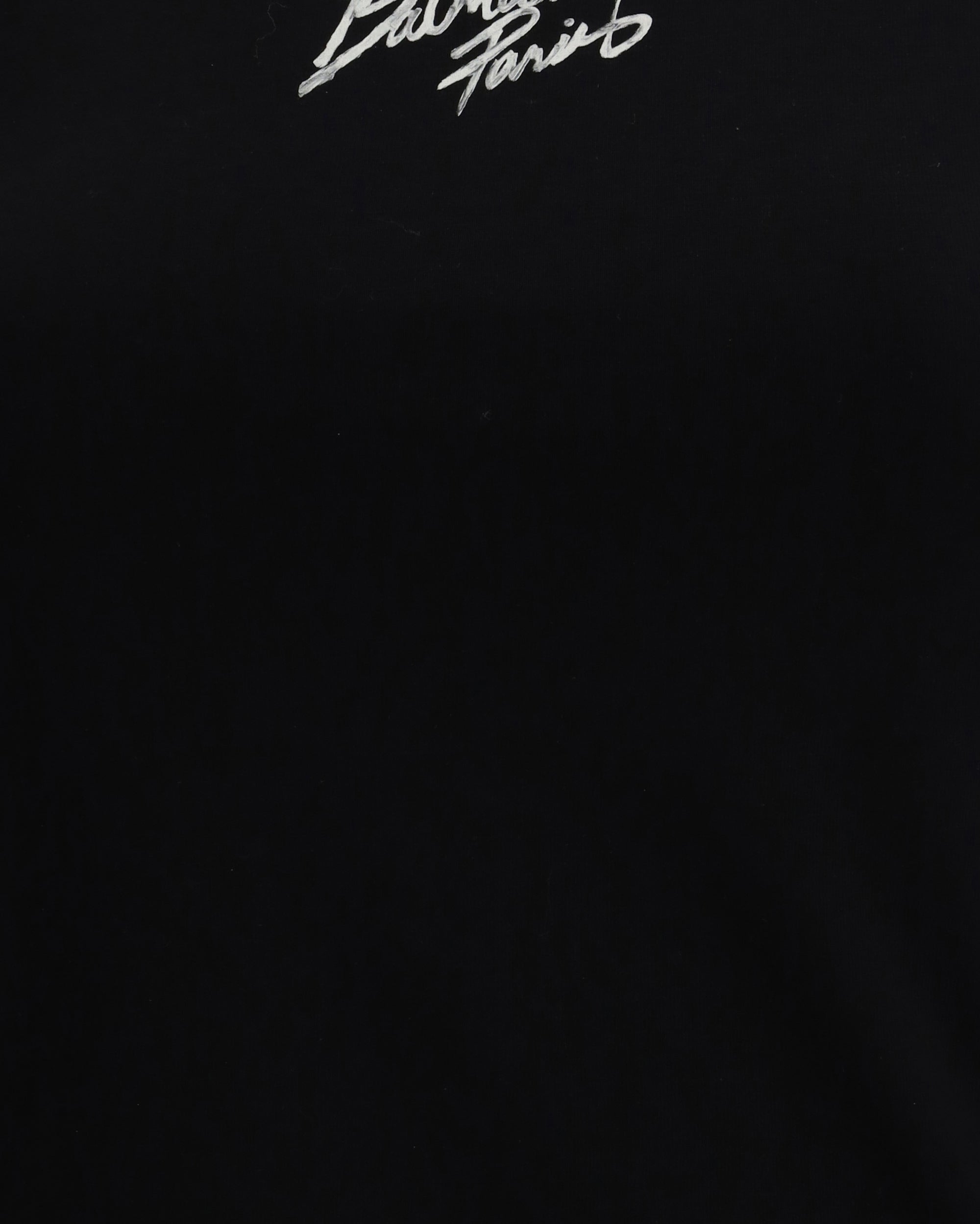 BALMAIN Paris brush print Tank Top BLACK | Base Blu