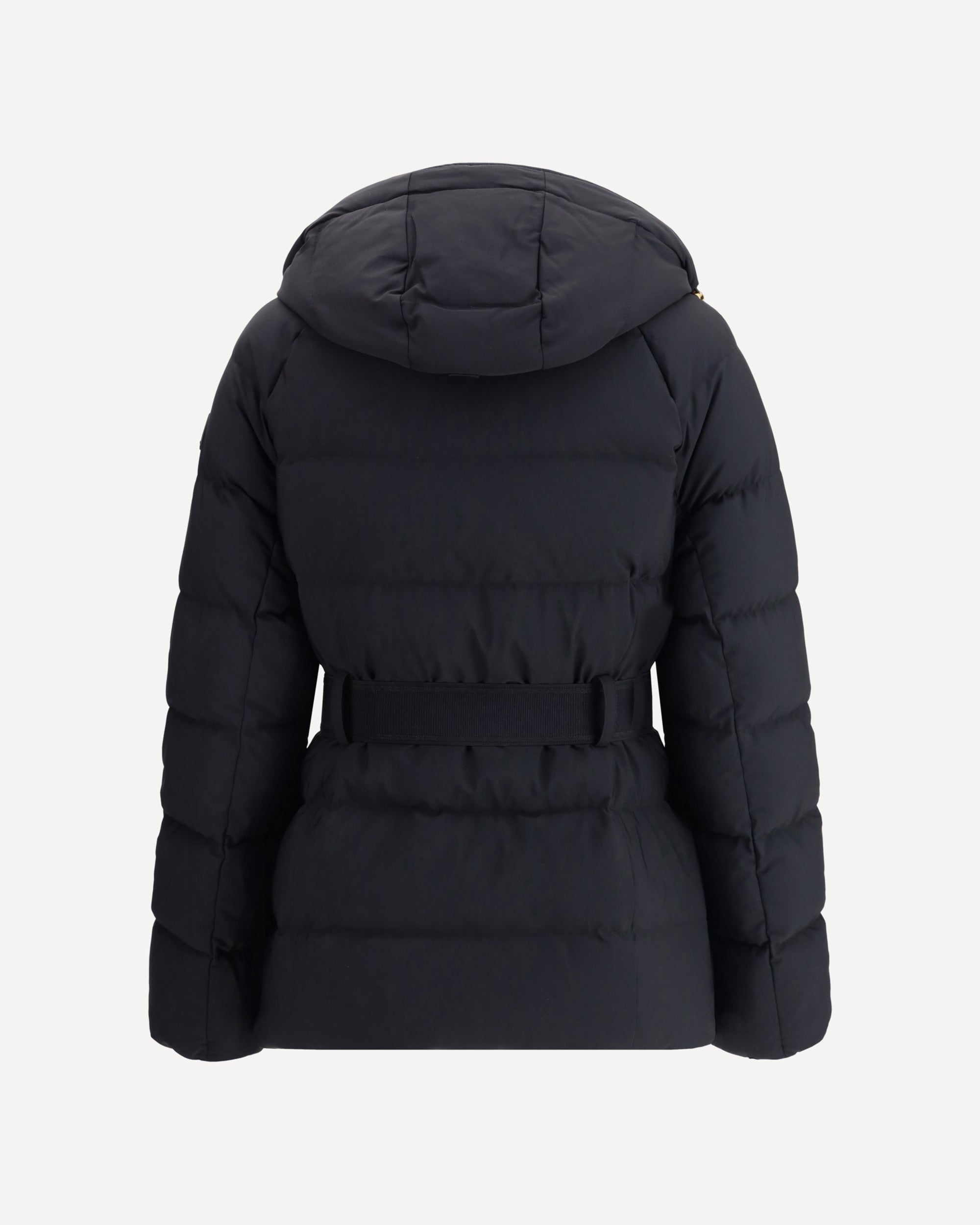 MOOSE KNUCKLES Gold Series Nyluxe Cambria Shearling Trim Jacket