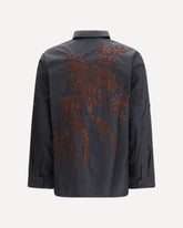 Embroidered Shirt - BLACK | Base Blu