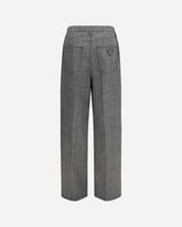 Mouliné wool Pants - GREY | Base Blu