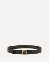 FF Logo reversible Belt - BROWN | Base Blu