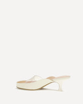 Junie Mules Sandals - CREAM | Base Blu