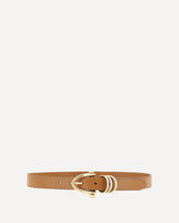 Leather Bracelet Belt - BEIGE | Base Blu