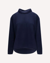 Wool turtleneck Sweater - BLUE | Base Blu