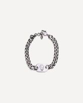 Bracciale Skull  - ARGENTO | Base Blu