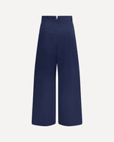 Alfeo trousers in cotton gabardine - BLUE | Base Blu