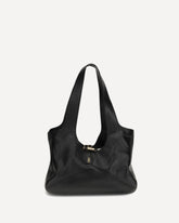 East-West Balloon Shoulder Bag - BLACK | Base Blu