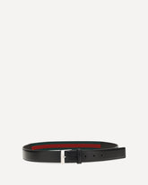Square buckle Belt - BLACK | Base Blu