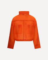 Fluo cropped Jacket - ORANGE | Base Blu
