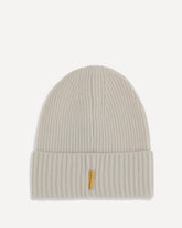 Ribbed Beanie Hat - WHITE | Base Blu