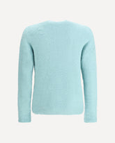 Plush effect Sweater - GREEN | Base Blu