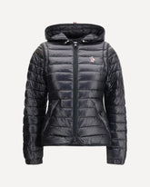 Karura hooded Down Jacket - BLACK | Base Blu