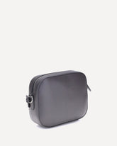 Faux leather Shoulder Bag - GREY | Base Blu