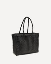 Borsa Tote Weave Big - NERO | Base Blu