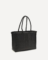 Big Weave Tote Bag - BLACK | Base Blu