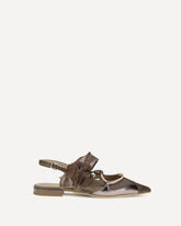 Gianira leather Ballerinas - BROWN | Base Blu