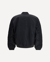 Reversible J-Held padded nylon Bomber Jacket - BLACK | Base Blu