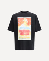 Cotton T-Shirt - BLACK | Base Blu