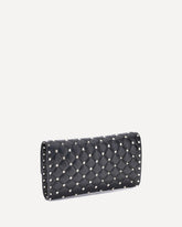 Borsa a Tracolla Rockstud Spike in nappa - NERO | Base Blu