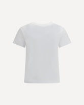 Maxi-print T-shirt - WHITE | Base Blu