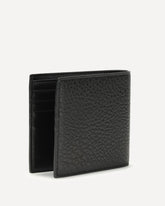 Leather bifold Wallet - BLACK | Base Blu
