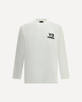 Long Sleeve by Y-3 X NEIGHBORHOOD - WHITE | Base Blu